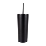 Bayard 24 oz. Double Wall Steel/PP Liner Straw Tumbler 2 Bayard 24 oz. Double Wall Steel/PP Liner Straw Tumbler 2