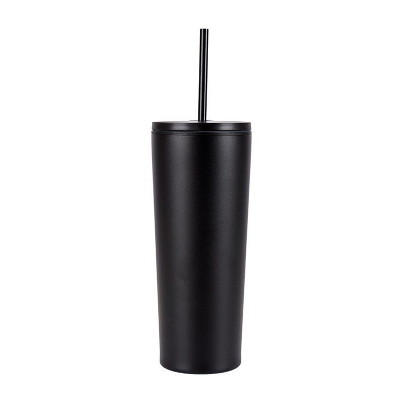 Bayard 24 oz. Double Wall Steel/PP Liner Straw Tumbler 1