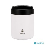 Manna Nomad 16 oz. Double Wall Stainless Food Jar - White Manna Nomad 16 oz. Double Wall Stainless Food Jar - White