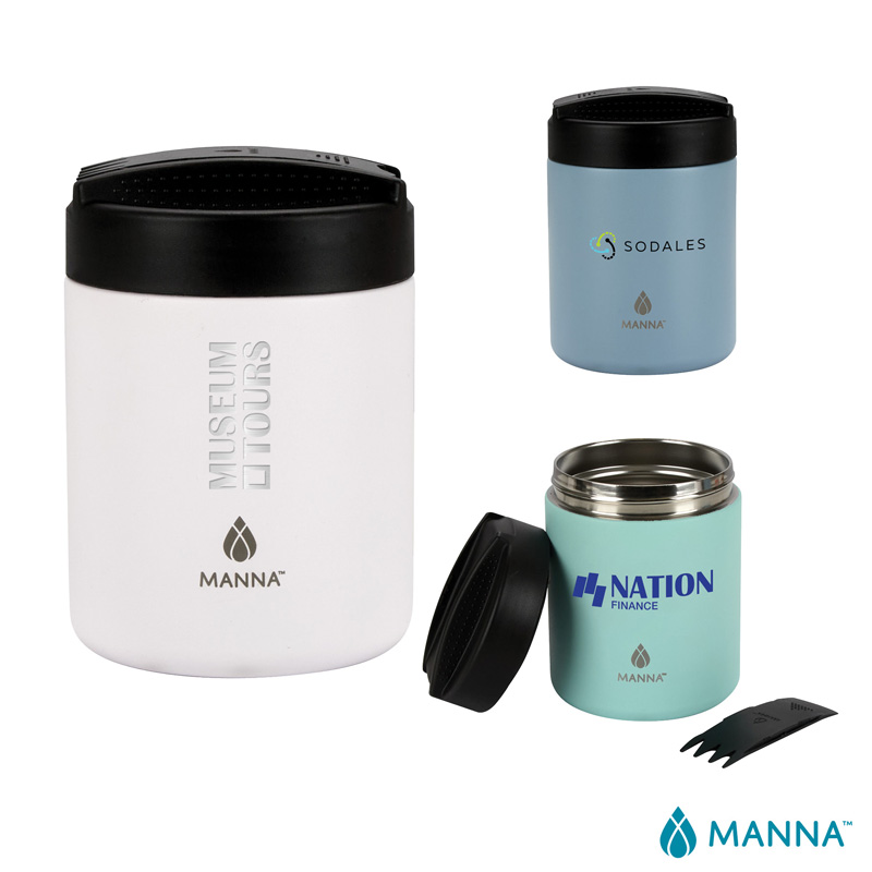 Manna Nomad 16 oz. Double Wall Stainless Food Jar 1