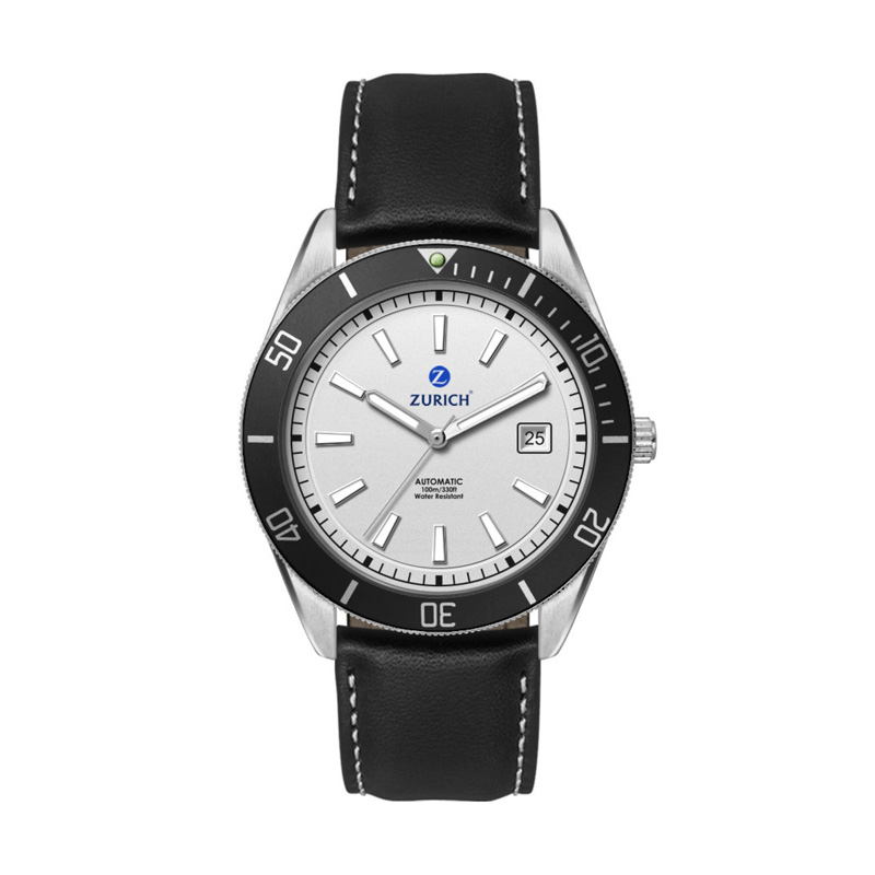 42mm, Ss, Silver Case, Bk Bezel, Automatic Mvt, Dte 1 42mm, Ss, Silver Case, Bk Bezel, Automatic Mvt, Dte 1