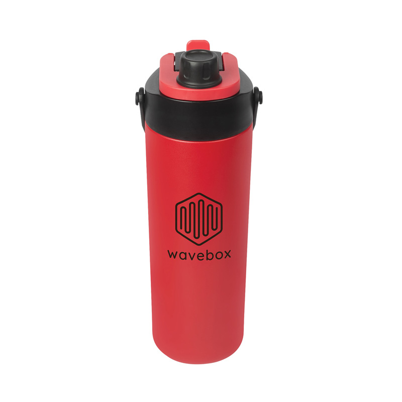 Calverton 22 oz. Double Wall Recycled Stainless Steel Water Bottle 1