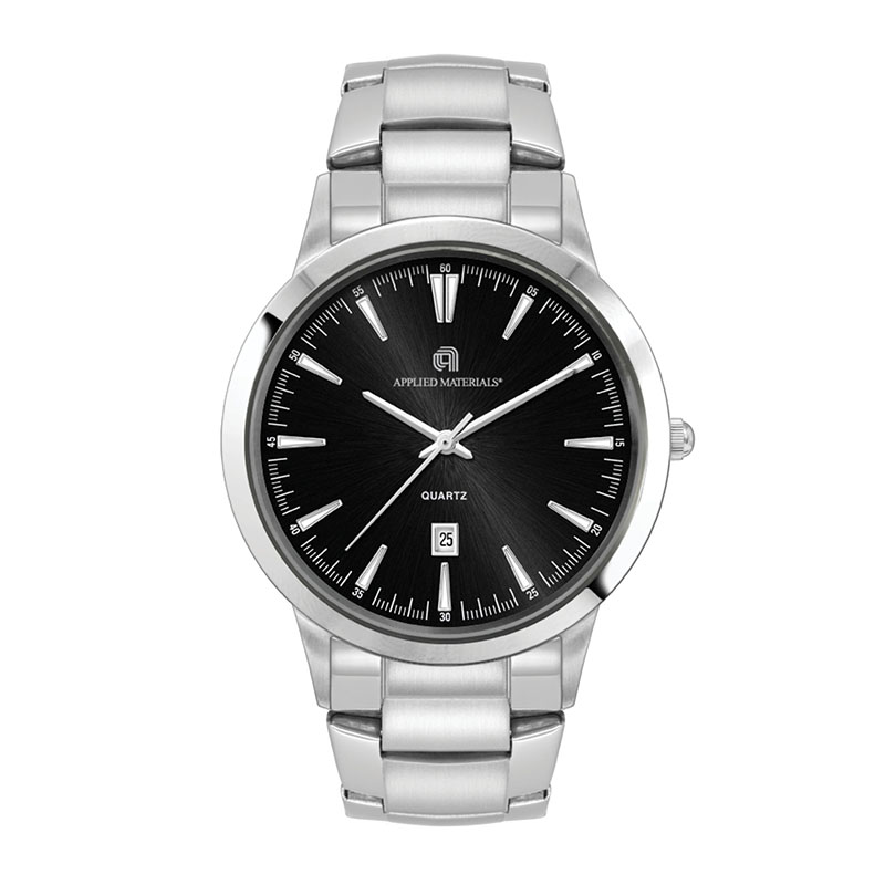 Wc4074 43mm Steel Silver Case, 3 Hand Mvmt, Black Dial, Dte Display, Silver Bracelet, Flat Mineral C 1 Wc4074 43mm Steel Silver Case, 3 Hand Mvmt, Black Dial, Dte Display, Silver Bracelet, Flat Mineral C 1