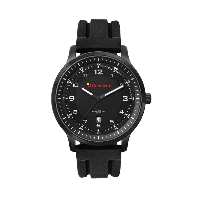 45mm, Black Metal Case, 3-Hand Mvt, Dte 1 45mm, Black Metal Case, 3-Hand Mvt, Dte 1