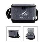 Echo RPET Felt 9-Can Lunch Cooler 1 Echo RPET Felt 9-Can Lunch Cooler 1