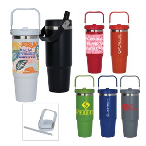 Nexo 30 oz. Recycled Double Wall Steel Travel Tumbler 1 Nexo 30 oz. Recycled Double Wall Steel Travel Tumbler 1