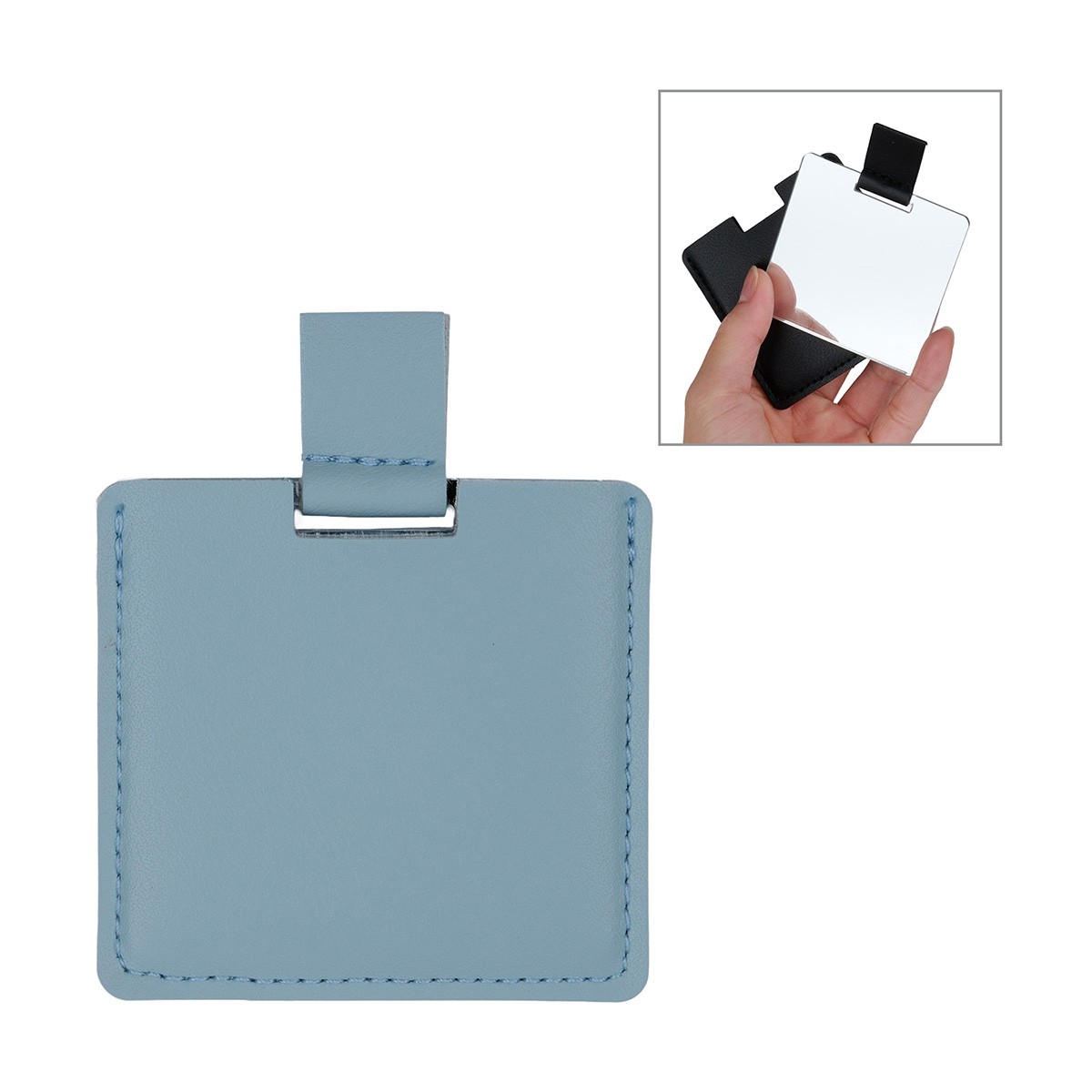 Kiva Pocket Mirror w/ PU Case 1