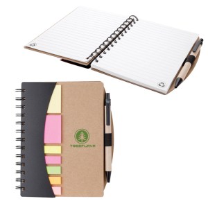Broome Junior Notebook with Pen, Flags & Sticky Notes 1 Broome Junior Notebook with Pen, Flags & Sticky Notes 1