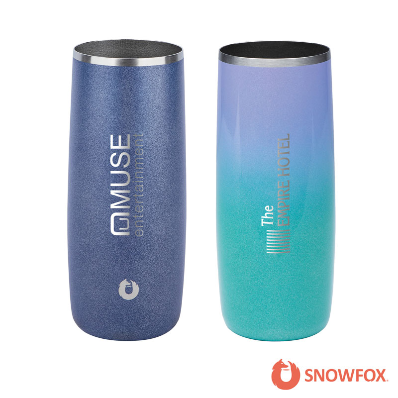 Snowfox 14 oz. Shimmer Finish Vacuum Insulated Highball Tumbler 1