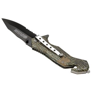 Nutwood Camo Rescue Knife 1 Nutwood Camo Rescue Knife 1