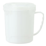 Heat It Up 24 oz. Soup/Oatmeal Cup - White Heat It Up 24 oz. Soup/Oatmeal Cup - White
