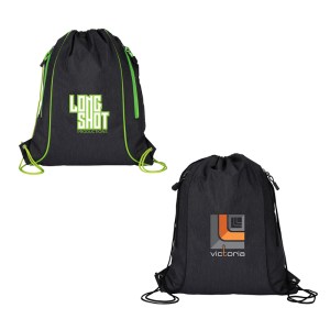 Seville Drawstring Bag w/ Color Accents 1 Seville Drawstring Bag w/ Color Accents 1