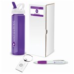 Recognition 3-Piece Thank You Gift Set - Purple Recognition 3-Piece Thank You Gift Set - Purple
