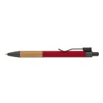 Manoa Ballpoint Pen w/ Bamboo Grip - Red Manoa Ballpoint Pen w/ Bamboo Grip - Red