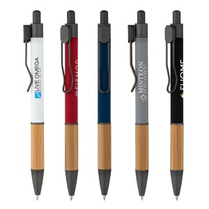 Manoa Ballpoint Pen w/ Bamboo Grip 1 Manoa Ballpoint Pen w/ Bamboo Grip 1