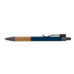 Manoa Ballpoint Pen w/ Bamboo Grip - Blue Manoa Ballpoint Pen w/ Bamboo Grip - Blue