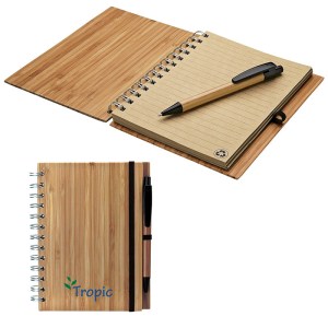 Albany Bamboo Notebook & Pen 1 Albany Bamboo Notebook & Pen 1