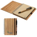 Albany Bamboo Notebook & Pen 1 Albany Bamboo Notebook & Pen 1