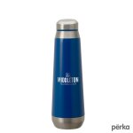 Perka Trevi 17 oz. Double Wall Stainless Steel Bottle - Blue Perka Trevi 17 oz. Double Wall Stainless Steel Bottle - Blue