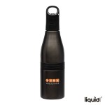 Liquid Fusion Icy Bev Kooler 22 oz. 3-In-1 Double Wall Stainless Steel Bottle - Gunmetal Liquid Fusion Icy Bev Kooler 22 oz. 3-In-1 Double Wall Stainless Steel Bottle - Gunmetal