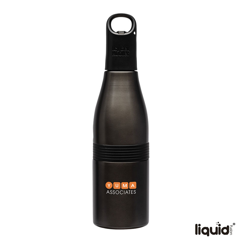 Liquid Fusion Icy Bev Kooler 22 oz. 3-In-1 Double Wall Stainless Steel Bottle 1