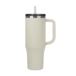 Emerson 30 oz. Recycled SS/PP Liner Travel Mug - Cream Emerson 30 oz. Recycled SS/PP Liner Travel Mug - Cream