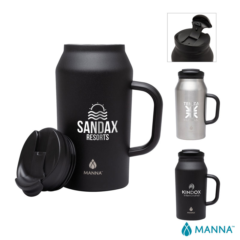 Manna 40 oz. Basin Stainless Steel Mug 1 Manna 40 oz. Basin Stainless Steel Mug 1