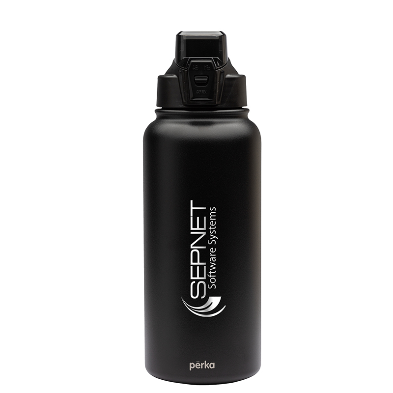 Perka Rex 32 oz. Double Wall, Stainless Steel Water Bottle 1