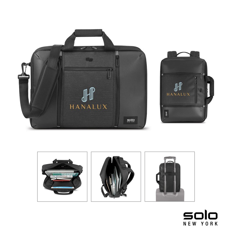 Solo New York Highpass Hybrid Briefcase Backpack 1 Solo New York Highpass Hybrid Briefcase Backpack 1