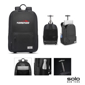 Solo New York Bleecker Recycled Rolling Backpack 1 Solo New York Bleecker Recycled Rolling Backpack 1