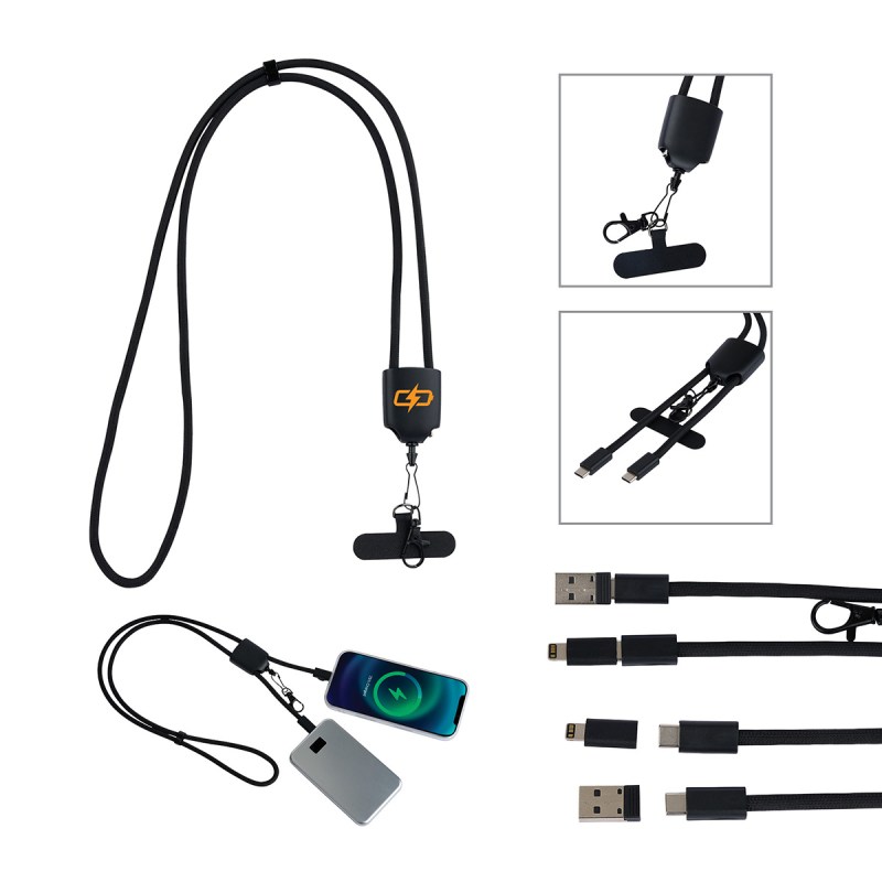 Jayson 60W Charging Cable Phone Holder Lanyard 1 Jayson 60W Charging Cable Phone Holder Lanyard 1