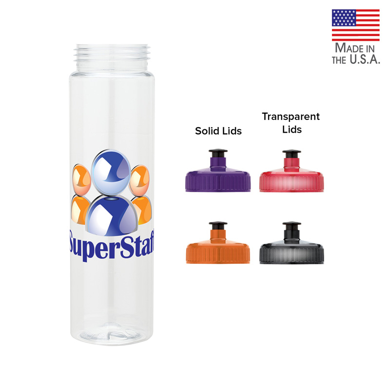 Laguna 32 oz. PET Bottle with Pull Spout Lid 1 Laguna 32 oz. PET Bottle with Pull Spout Lid 1