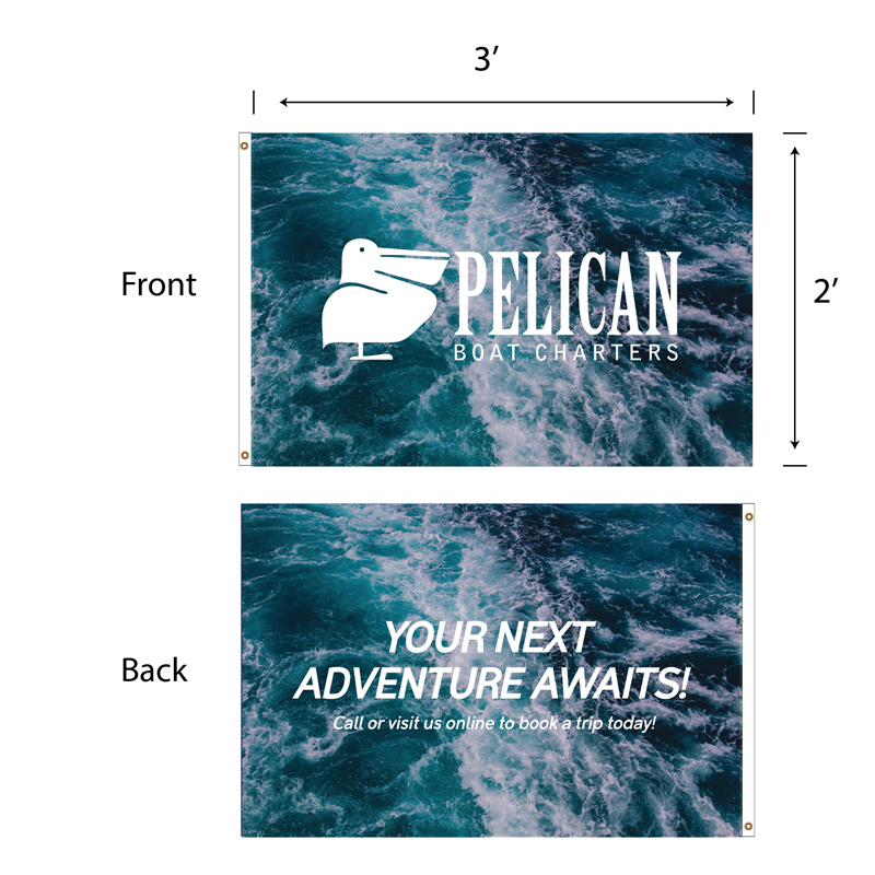 DisplaySplash 2%27x3%27 Flag - Double Sided 1 DisplaySplash 2%27x3%27 Flag - Double Sided 1