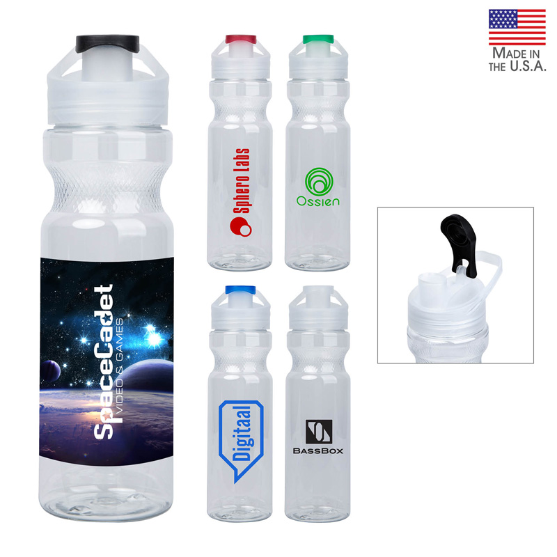 Venice 28 oz. Sport Bottle w/ Integrated Handle 1