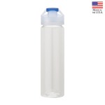 NEWPORT VII 25 oz. PET Bottle with Chug Spout - Blue NEWPORT VII 25 oz. PET Bottle with Chug Spout - Blue