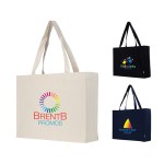 Juliette 10 oz. Recycled Cotton Shopper Tote 1 Juliette 10 oz. Recycled Cotton Shopper Tote 1