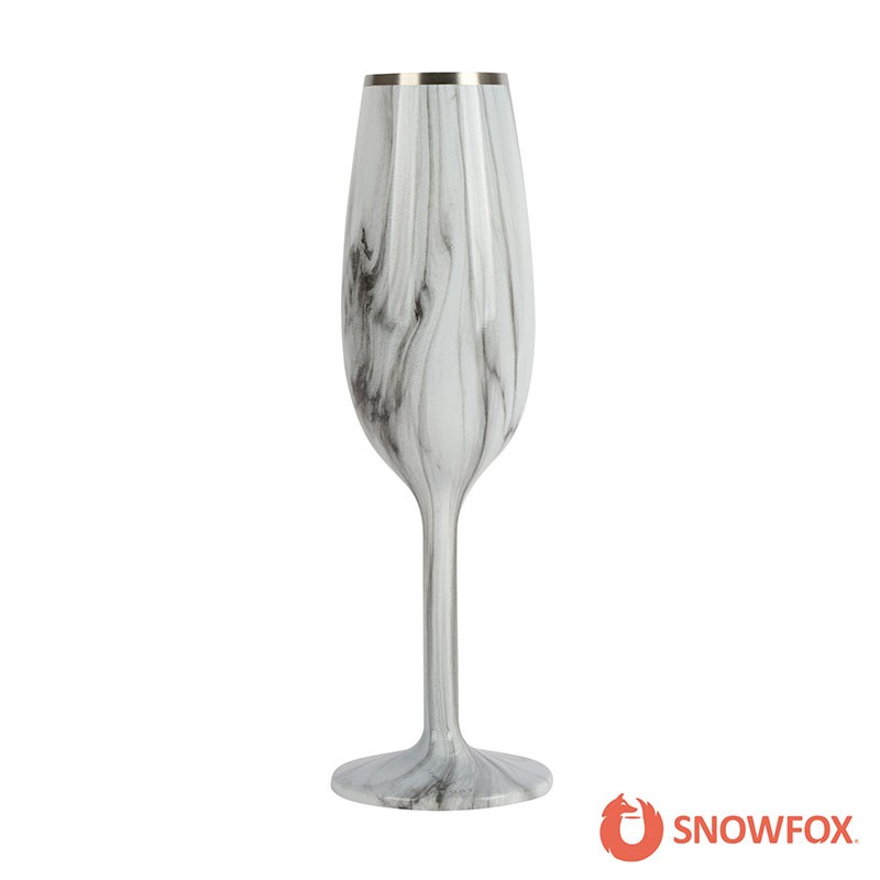Snowfox 6 oz. Insulated Champagne Flute 1
