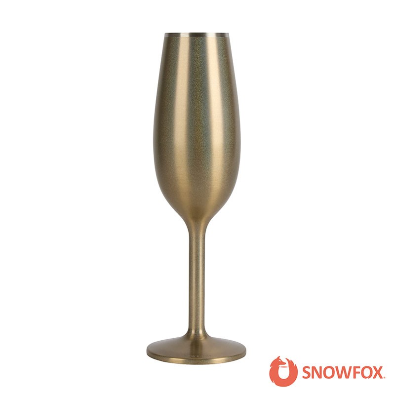 Snowfox 6 oz. Insulated Champagne Flute 1
