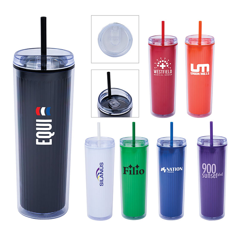 Esme 24 oz. Double Wall AS Tumbler 1 Esme 24 oz. Double Wall AS Tumbler 1