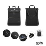Solo New York Stealth Hybrid RPET Backpack / Tote 1 Solo New York Stealth Hybrid RPET Backpack / Tote 1