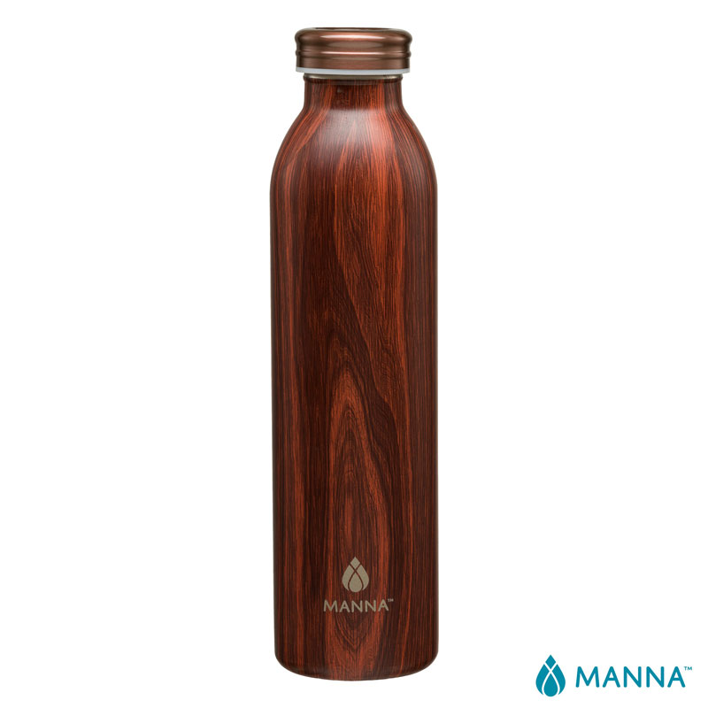 Manna 20 oz. Retro Stainless Steel Water Bottle 1