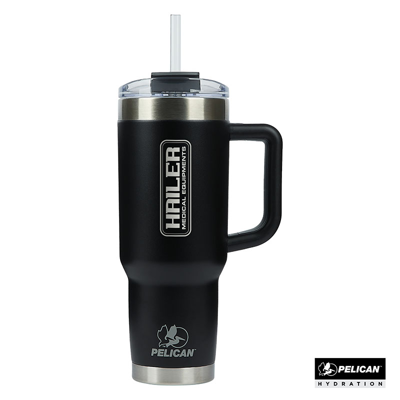 Pelican Porter 40 oz. Recycled Double Wall Stainless Steel Travel Tumbler 1