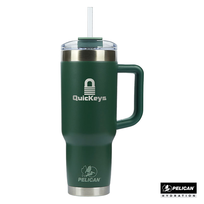 Pelican Porter 40 oz. Recycled Double Wall Stainless Steel Travel Tumbler 1