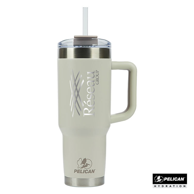 Pelican Porter 40 oz. Recycled Double Wall Stainless Steel Travel Tumbler 1