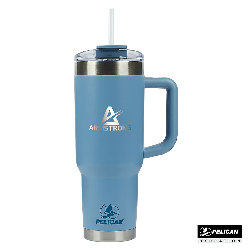 Pelican Porter 40 oz. Recycled Double Wall Stainless Steel Travel Tumbler 1