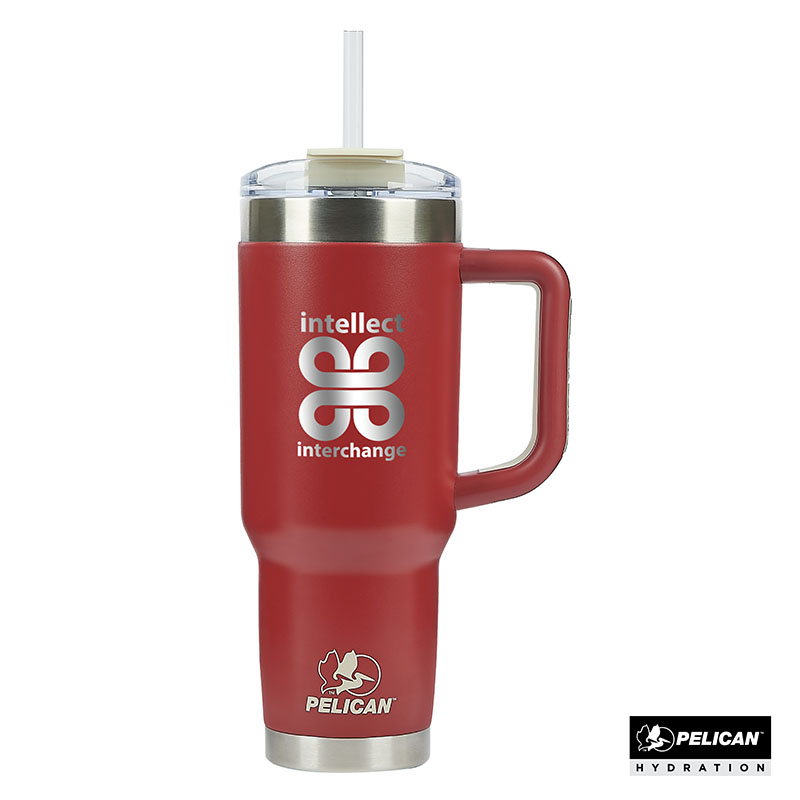 Pelican Porter 40 oz. Recycled Double Wall Stainless Steel Travel Tumbler 1