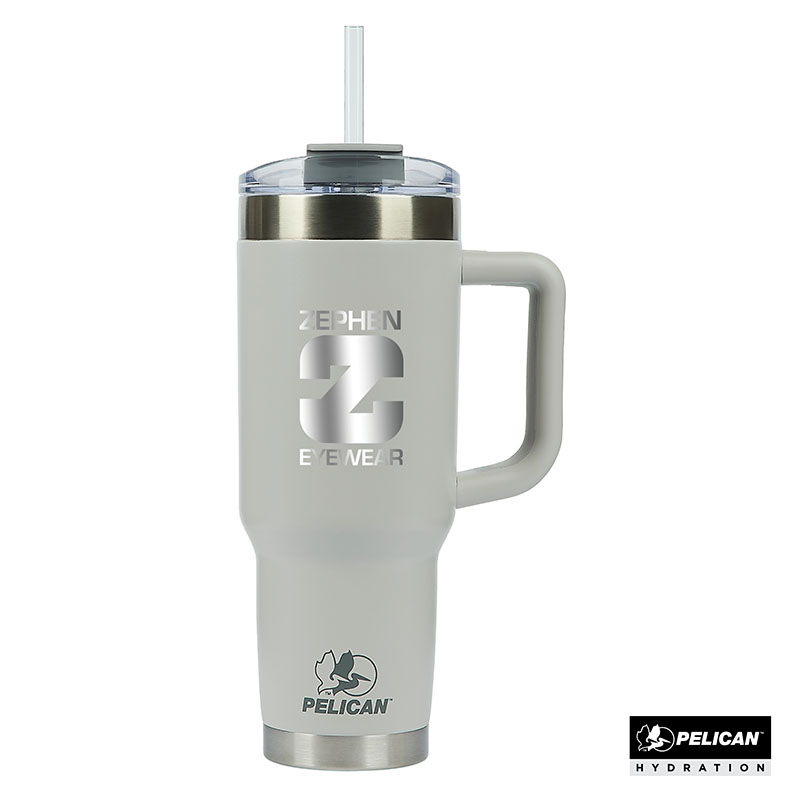 Pelican Porter 40 oz. Recycled Double Wall Stainless Steel Travel Tumbler 1