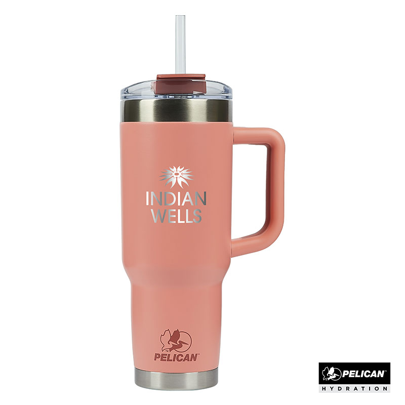 Pelican Porter 40 oz. Recycled Double Wall Stainless Steel Travel Tumbler 1