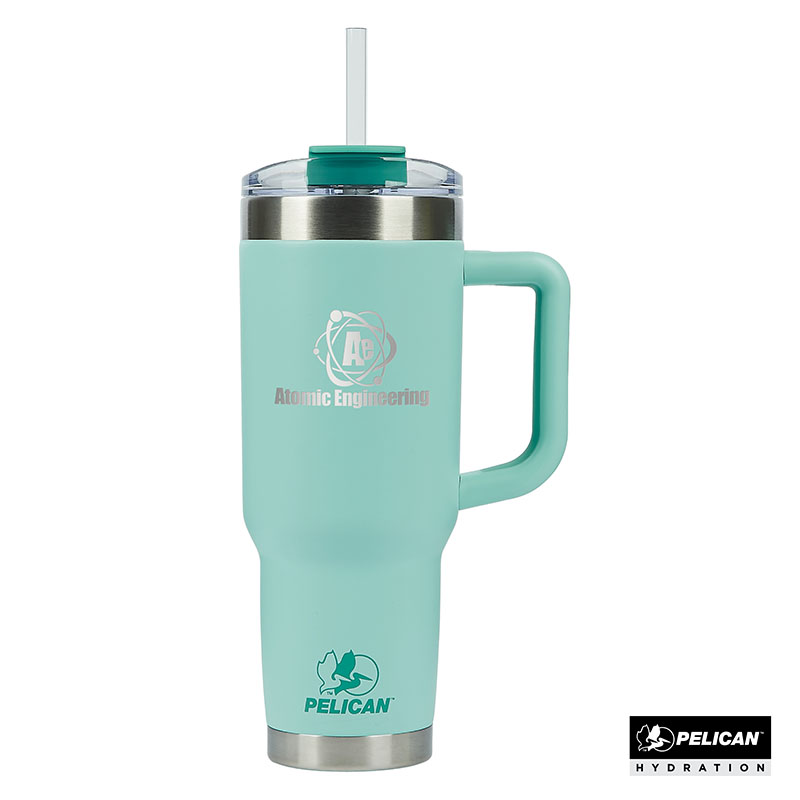 Pelican Porter 40 oz. Recycled Double Wall Stainless Steel Travel Tumbler 1