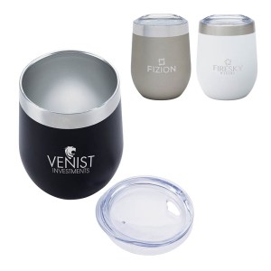 Brisbane 12 oz. Stainless Steel Wine Tumbler 1 Brisbane 12 oz. Stainless Steel Wine Tumbler 1